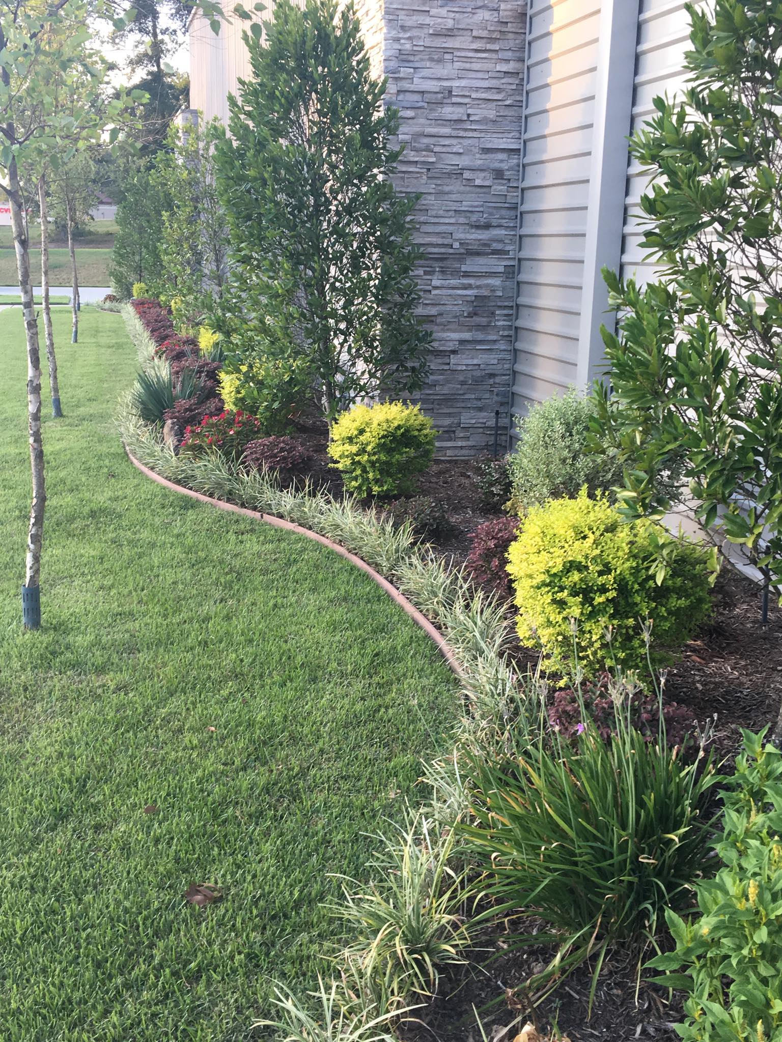 Flower Bed Installation & Mulch Refresh - Carthage, TX